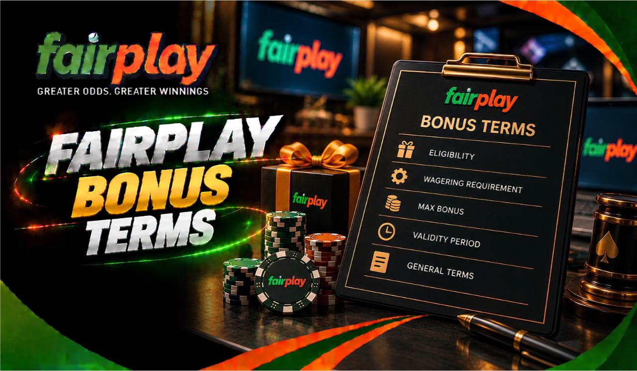 Fairplay Bonus Terms: promotion terms and conditions displayed on a phone screen