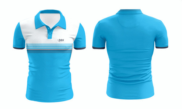 SGN JERSEY WHITE INDIAN BLUE MIX - Image 2