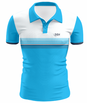 SGN JERSEY WHITE INDIAN BLUE MIX