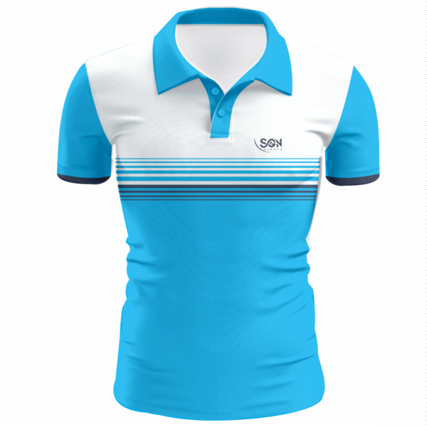 SGN JERSEY WHITE INDIAN BLUE MIX