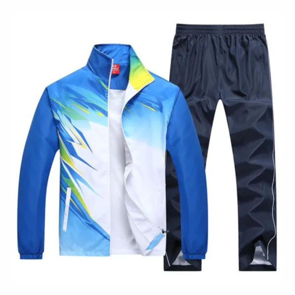 Tracksuit Indian Blue and White