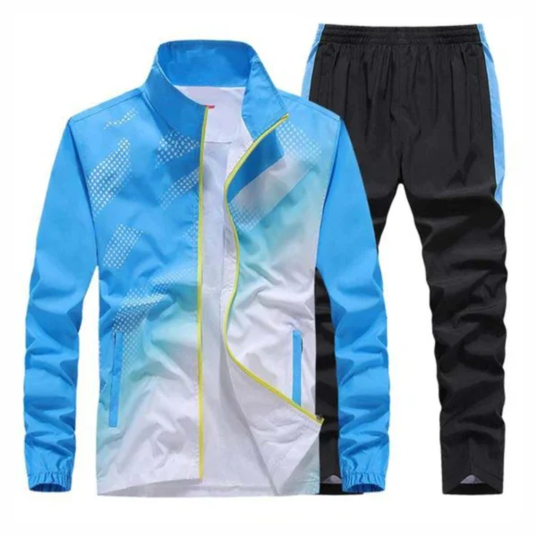 Tracksuit Indian Blue Front Design