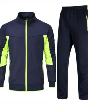 Tracksuit Navy and Parrot Green