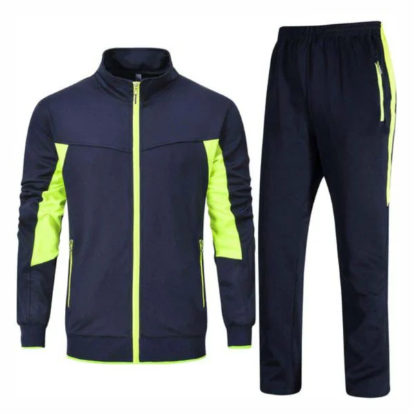 Tracksuit Navy and Parrot Green