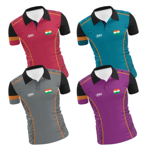 India Shooting Polo T-shirts - Image 3